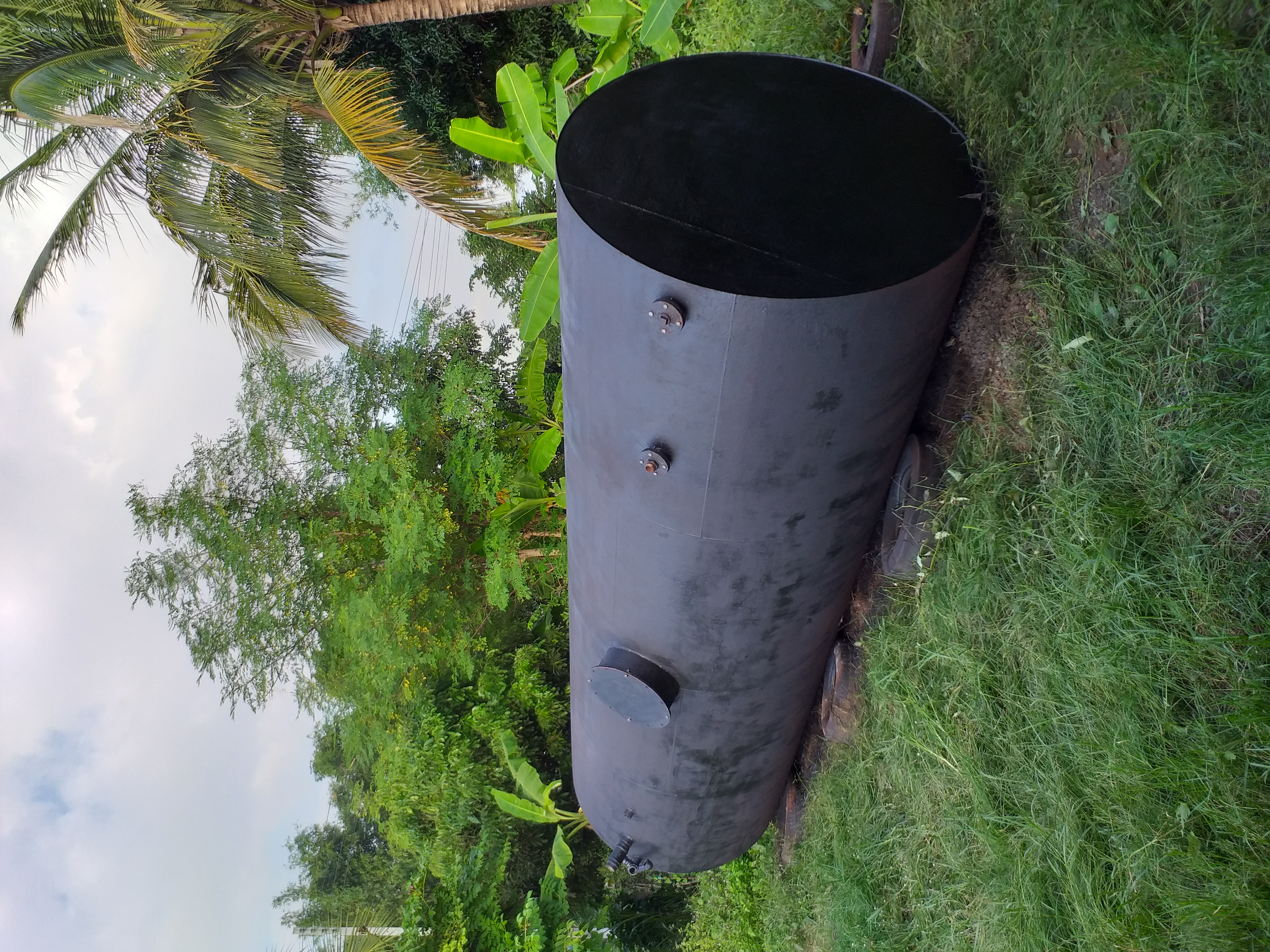 ถังน้ำมัน 20000 ลิตร เหล็กหนา 6 มม.