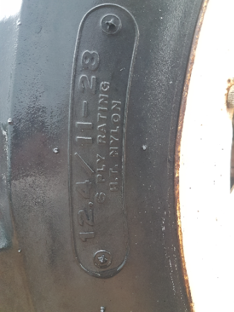 ยางพร้อมกะทะ12.4-28บริสโตนแท้ ยางพร้อมกะทะ12.4-28บริสโตนแท้