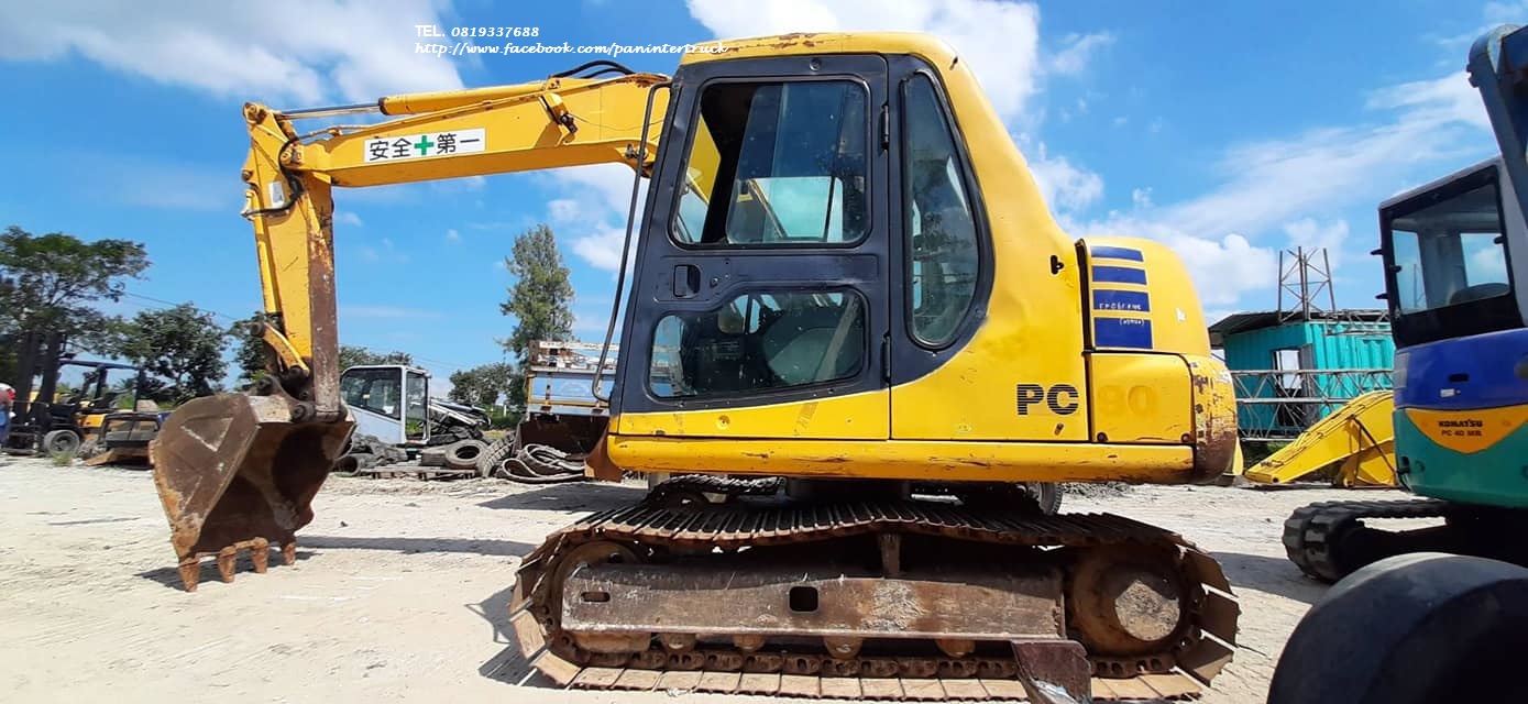 รถขุดPC60-7เก่านอก/ แอร์หนาว /เอกสารแจ้งจำหน่าย อินวอย /ยังไม่เคยใช้ในไทย จัดให้ 480,000 บาท