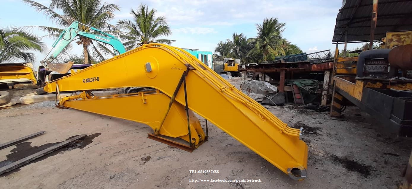 ชุดบูม-อาร์มยาวพร้อมบุ๊งกี๋ สำหรับรถขุดไซค์ 200 ,210 / BOOM- ARM - BUCKET FOR EXCAVATOR KOMATSU PC200 -6 ,PC200-7 ,PC200-8 ชุดบูม-อาร์มยาวพร้อมบุ๊งกี๋ สำหรับรถขุดไซค์ 200 ,210 / BOOM- ARM - BUCKET FOR EXCAVATOR KOMATSU PC200 -6 ,PC200-7 ,PC200-8