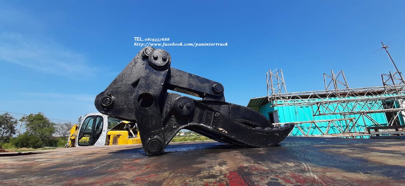 FROM JAPAN ตัวคีบปากหนีบไม้รถขุดไซค์ 60 ,65, 70, 75 แบบธรรมดา/แบบกรรไกร GRAPPLE FOR EXCAVATOR