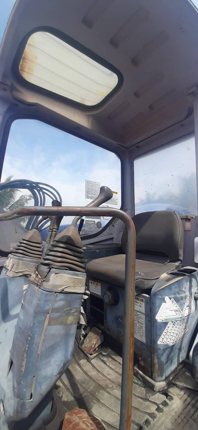 FROM JAPAN**รถขุด HYD. EXCAVATOR SUMITOMO SH55U-2 เครื่องยนต์ดีเซลISUZU 4LE1 -4สูบ