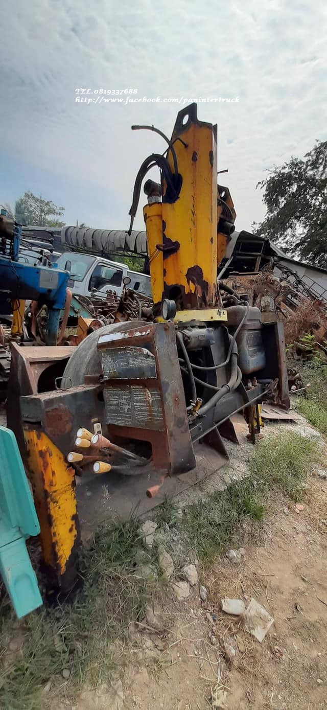 เก่าญี่ปุ่นแท้ๆ ขายตามสภาพ FROM JAPAN เครนติดหลังรถบรรทุก ขนาด 3ตัน* 4ปลอก3ชัก ราคาเพียง 135,000 บาท