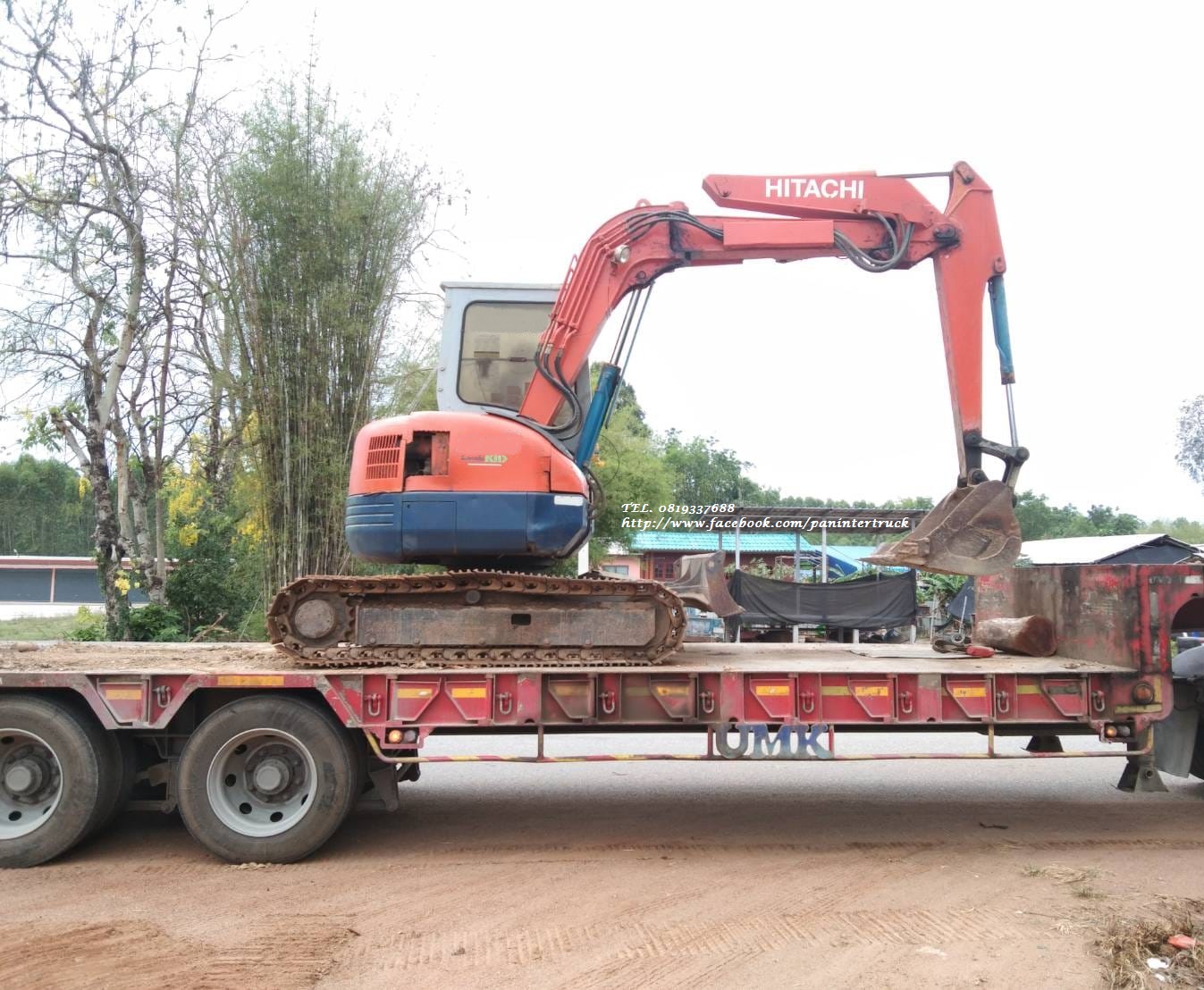 Vายถูกด่วนๆ ราคาเพียง 295,000 บาท รถขุดขนาด 5ตัน MINI. EXCAVATOR HITACHI EX55UR Vายถูกด่วนๆ ราคาเพียง 295,000 บาท รถขุดขนาด 5ตัน MINI. EXCAVATOR HITACHI EX55UR
