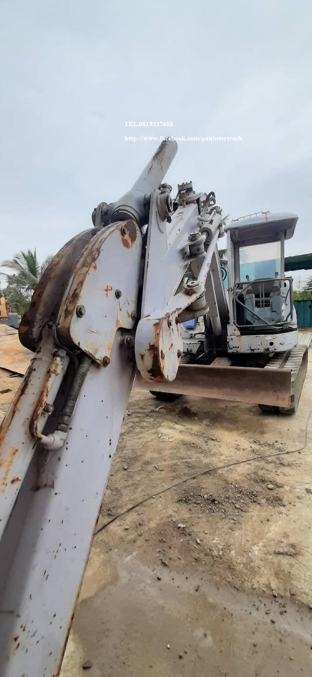 FROM JAPAN**รถขุด HYD. EXCAVATOR SUMITOMO SH55U-2 เครื่องยนต์ดีเซลISUZU 4LE1 -4สูบ