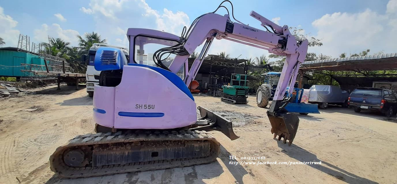 ลดกระหน่ำ!!!ขายถูกสุดๆ รถขุด HYD. EXCAVATOR SUMITOMO SH55U-2 ราคาเพียง 299,000 บาท เท่านั้น!!