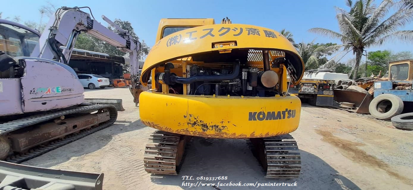 FROM JAPAN รถขุด KOMATSU PC60-7 มีเก๋ง ,มีประตู , แทรคเหล็ก ,สินค้าเก่าญี่ปุ่น FROM JAPAN รถขุด KOMATSU PC60-7 มีเก๋ง ,มีประตู , แทรคเหล็ก ,สินค้าเก่าญี่ปุ่น
