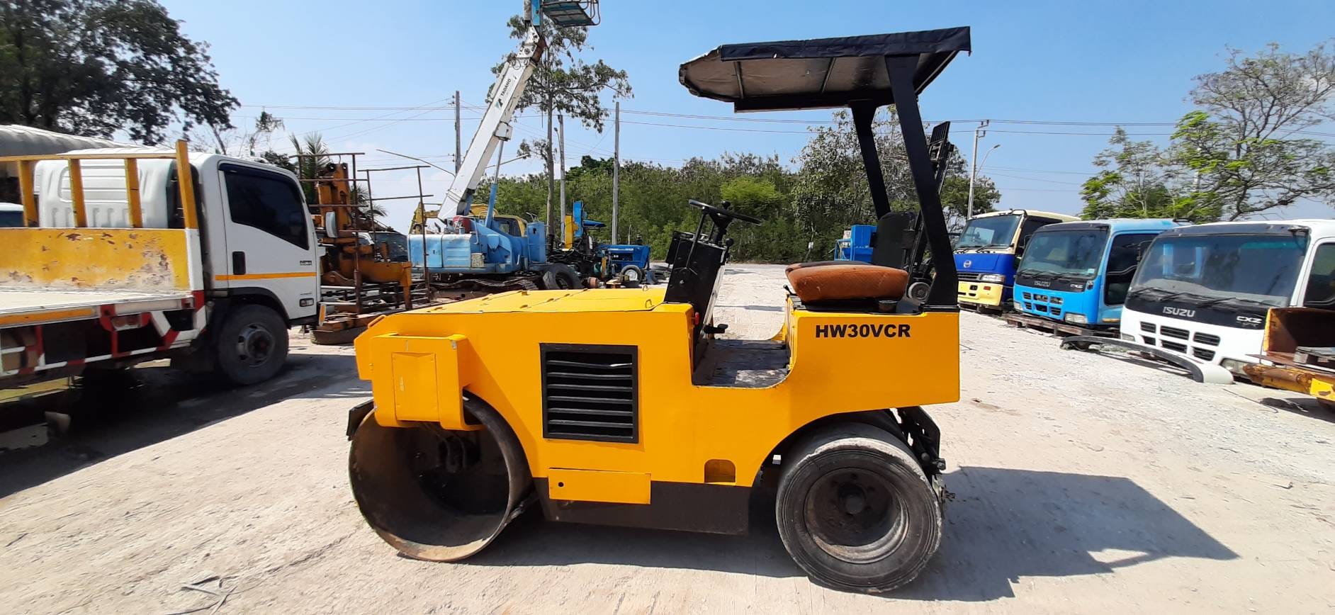 FROM JAPAN COMBINATION ROLLER รถบดซูมิโตโม่ / ยังไม่เคยใช้งานในเมืองไทย ราคาเพียง 199,000 บาท SUMITOMO HW30VCR FROM JAPAN COMBINATION ROLLER รถบดซูมิโตโม่ / ยังไม่เคยใช้งานในเมืองไทย ราคาเพียง 199,000 บาท SUMITOMO HW30VCR