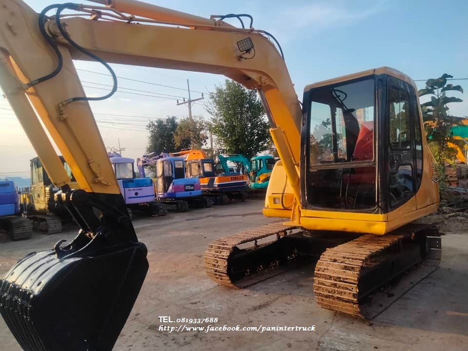 รถเก่านอก /เอกสารแจ้งจำหน่าย อินวอย /ยังไม่เคยใช้ในไทย  จัดให้ 470,000 บาท  รถขุด โคมัสสุ KOMATSU PC60-7