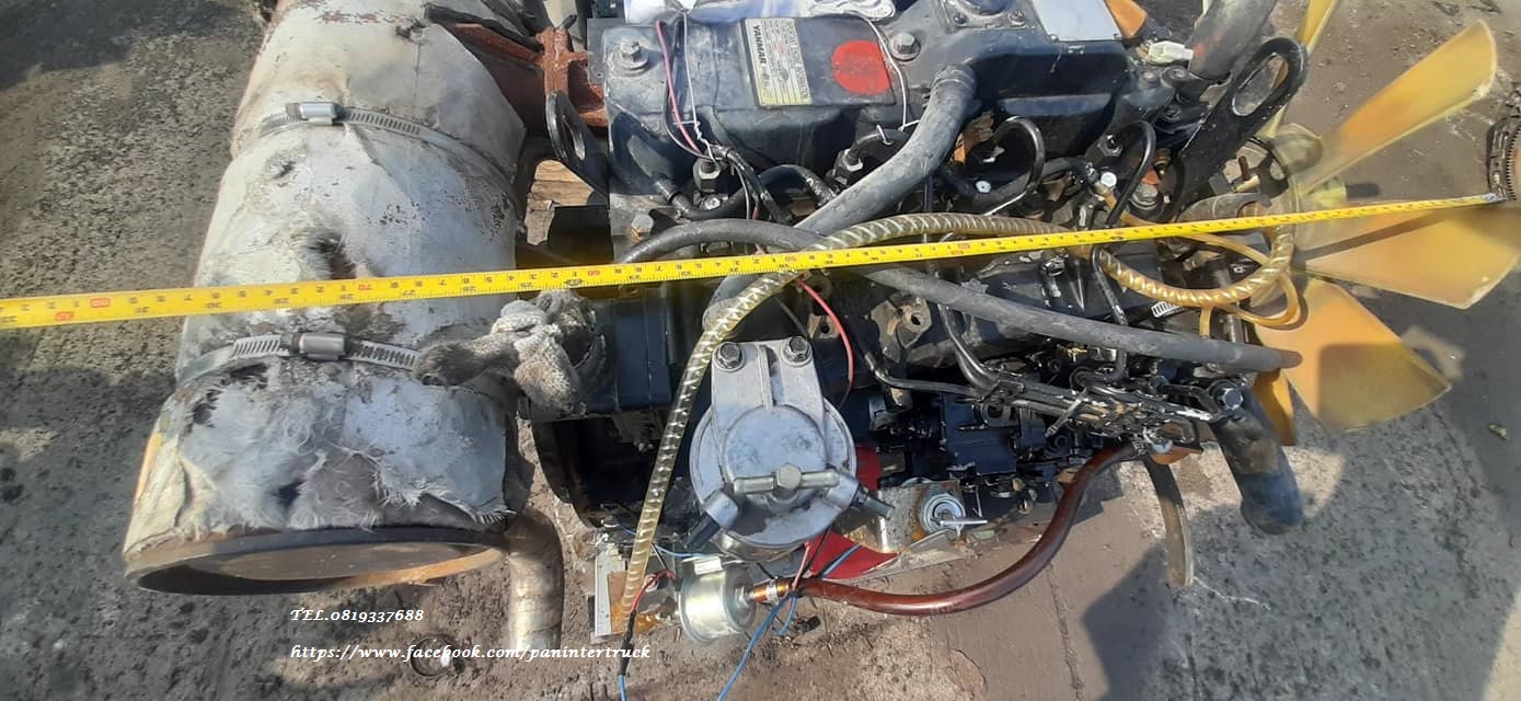 FROM JAPAN ENGINE YANMAR 4TNV88-SSU (เทียบเท่าKOMATSU -4D88) เครื่องยนต์ ดีเซล /4สูบ /รุ่นใหม่ /ขนาด 35แรงม้า