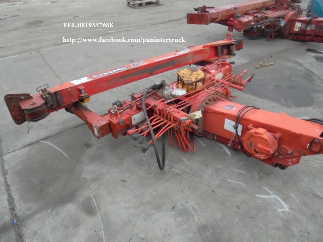 FROM JAPAN !!เครนติดหลังรถบรรทุก (TRUCK MOUNTED CRANE UNIC UR20V ) ยูนิค ขนาด 2ตัน / 4ปลอก3ชัก มีตะข