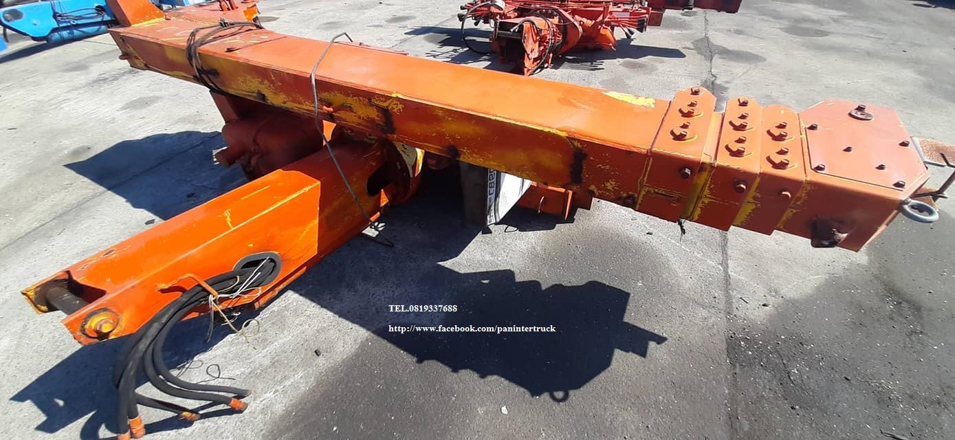 FROM JAPAN !!เครนติดหลังรถบรรทุก (TRUCK MOUNTED CRANE SHINMAYWA CB2000 )  ขนาด 2ตัน / 4ปลอก3ชัก มีตะขอ มีปั๊ม