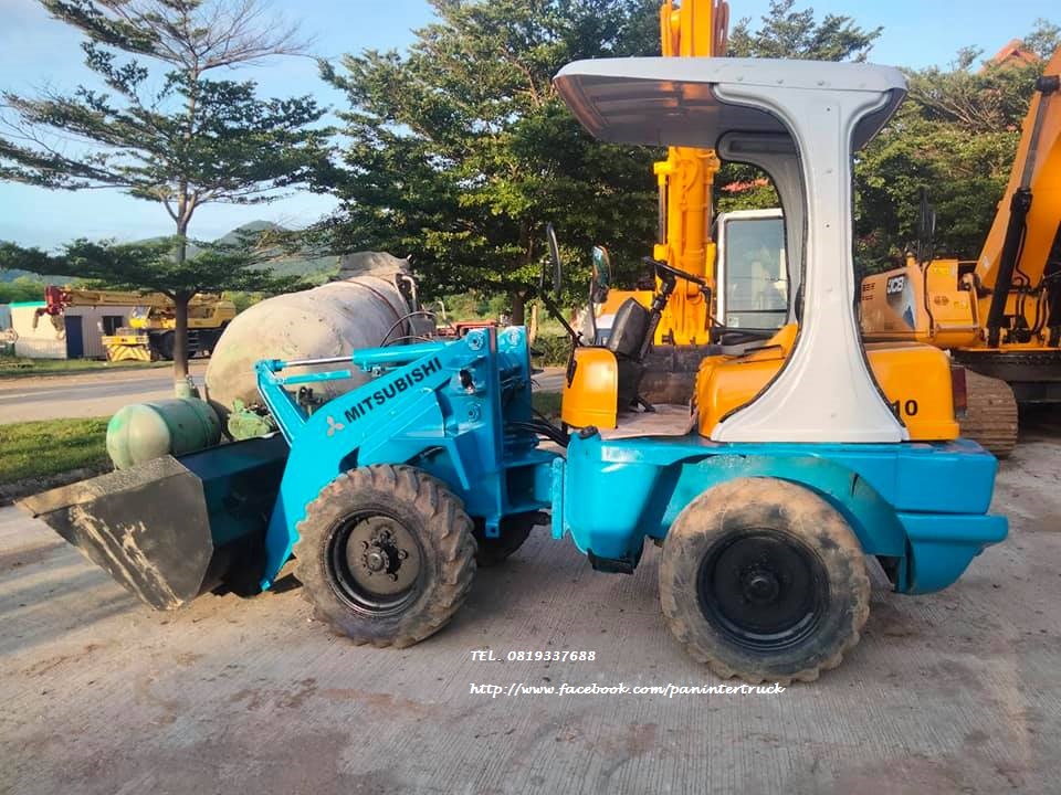 FROM JAPAN  รถตักล้อยาง WHEEL LOADER MITSUBISHI WS210 (รุ่นใหม่) (เทียบเท่า WA30)