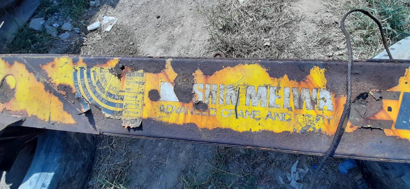 เก่าญี่ปุ่นแท้ๆ ขายตามสภาพ FROM JAPAN เครนติดหลังรถบรรทุก ขนาด 3ตัน* 4ปลอก3ชัก ราคาเพียง 135,000 บาท