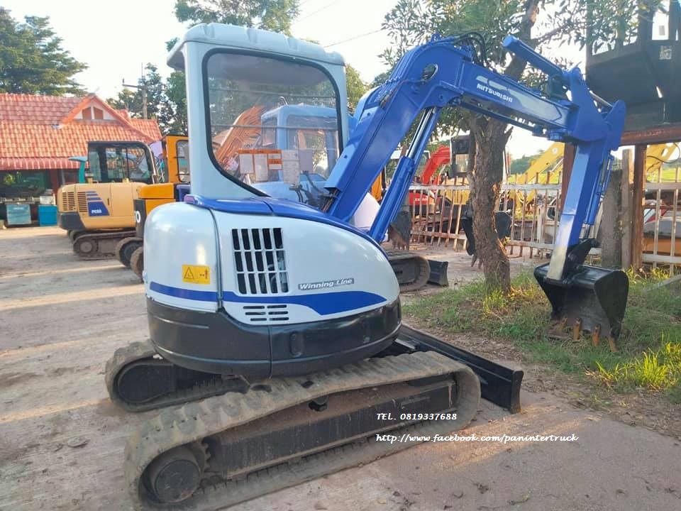 FROM JAPAN MINI. EXCAVATOR MITSUBISHI MM30SR-3 รถขุดเล็ก ขนาด 3ตัน