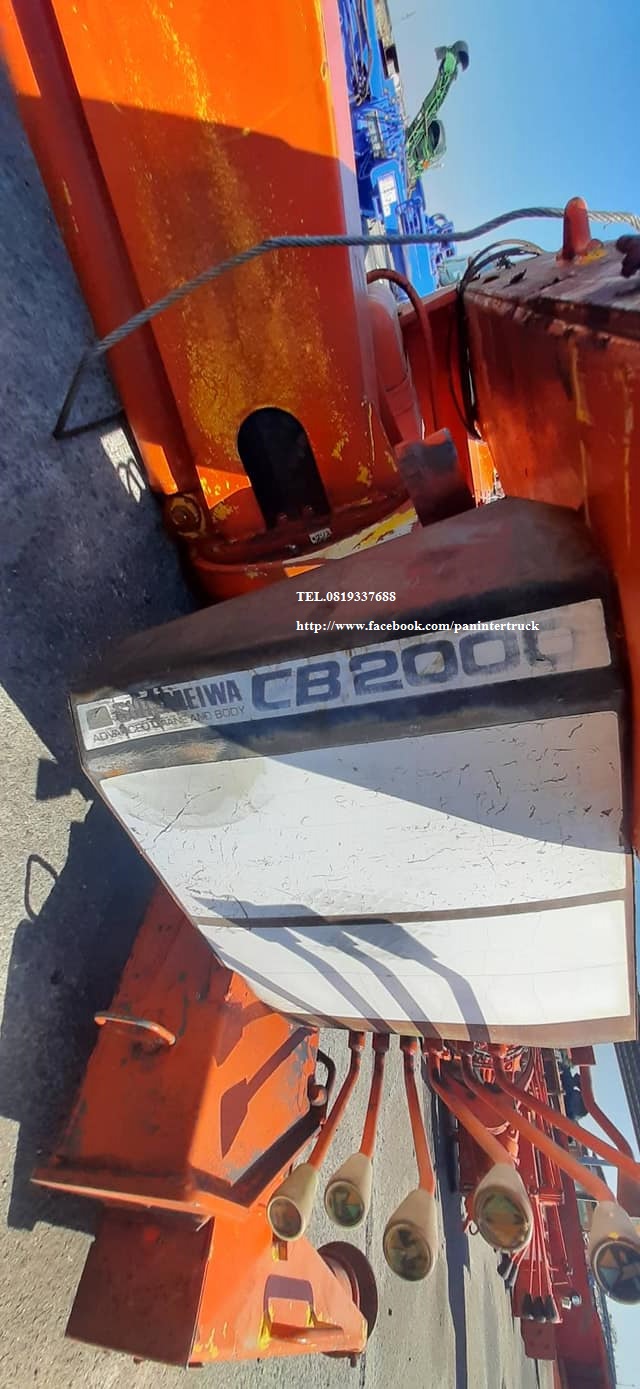 FROM JAPAN !!เครนติดหลังรถบรรทุก (TRUCK MOUNTED CRANE SHINMAYWA CB2000 ) ขนาด 2ตัน / 4ปลอก3ชัก มีตะขอ มีปั๊ม FROM JAPAN !!เครนติดหลังรถบรรทุก (TRUCK MOUNTED CRANE SHINMAYWA CB2000 ) ขนาด 2ตัน / 4ปลอก3ชัก มีตะขอ มีปั๊ม