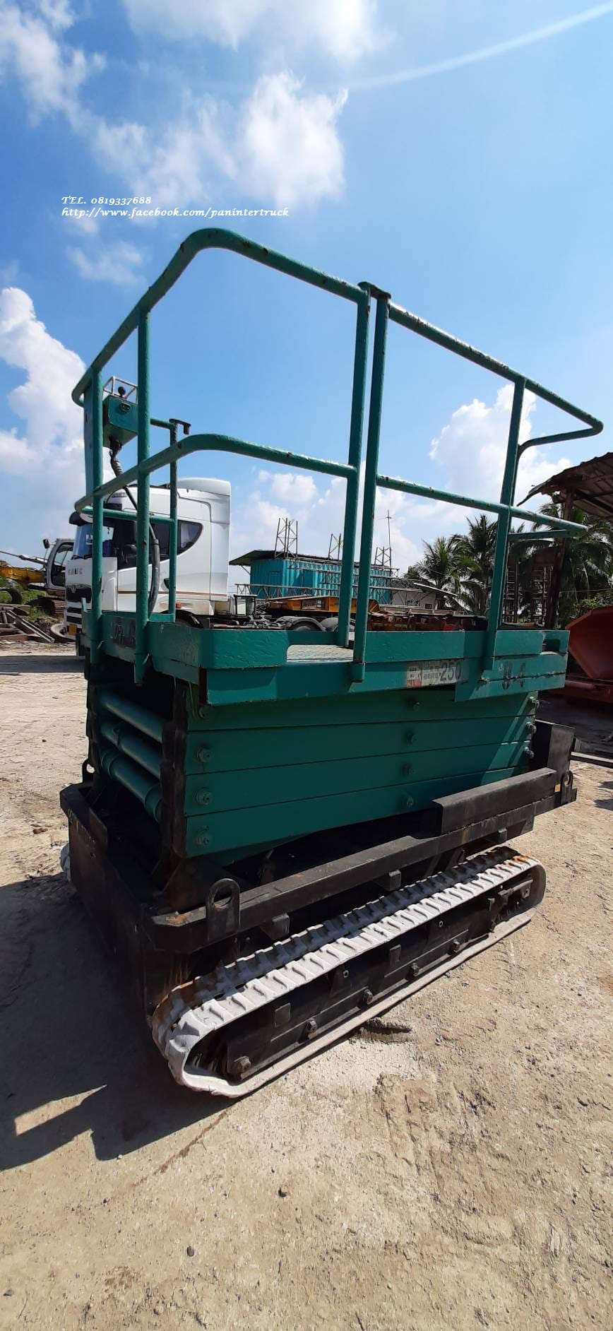 FROM JAPAN รถกระเช้าไฟฟ้า MANLIFT ยกสูงได้ 6 เมตร ราคาเพียง 69,000 บาท FROM JAPAN รถกระเช้าไฟฟ้า MANLIFT ยกสูงได้ 6 เมตร ราคาเพียง 69,000 บาท