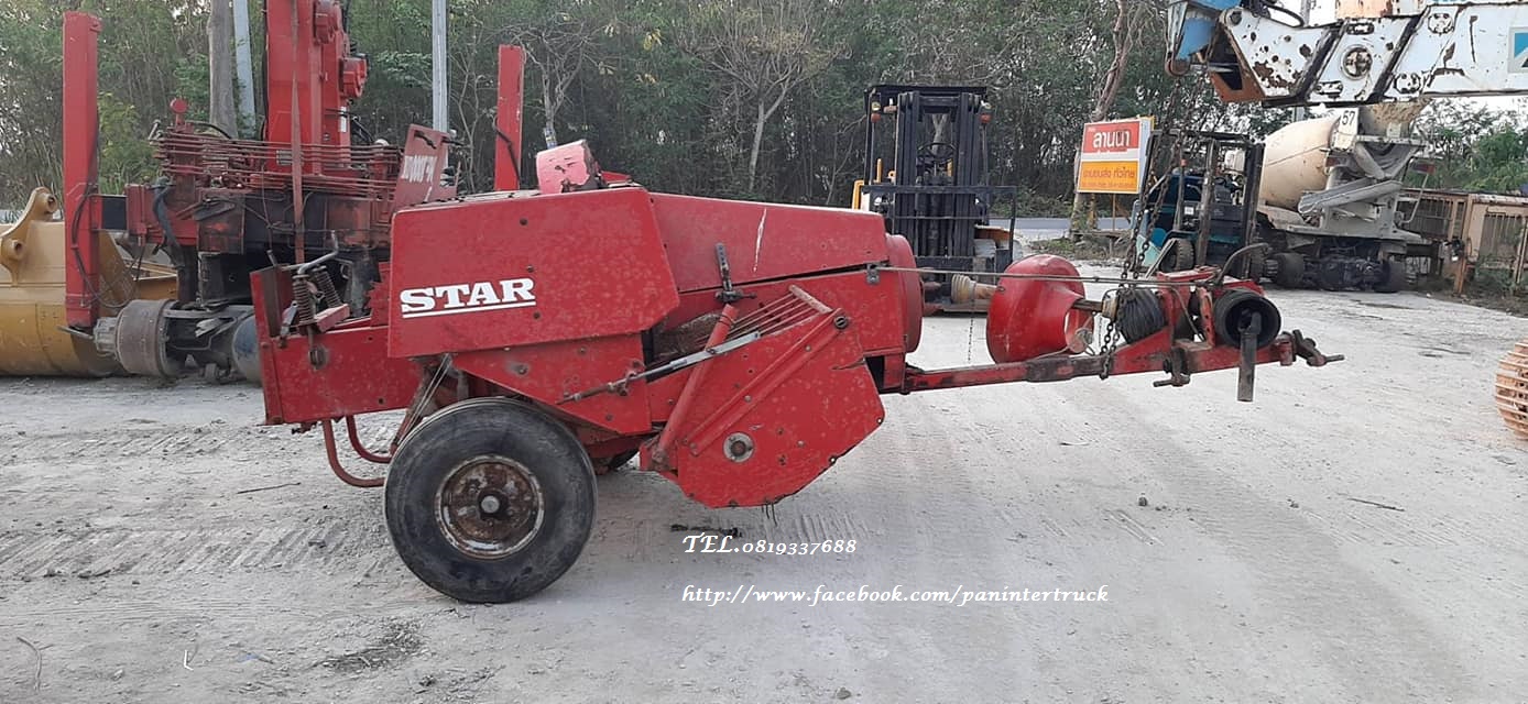 มือใหม่หัดขาย!! SALE เครื่องอัดฟาง /เครื่องม้วนฟาง  ,BALER STAR THB1030