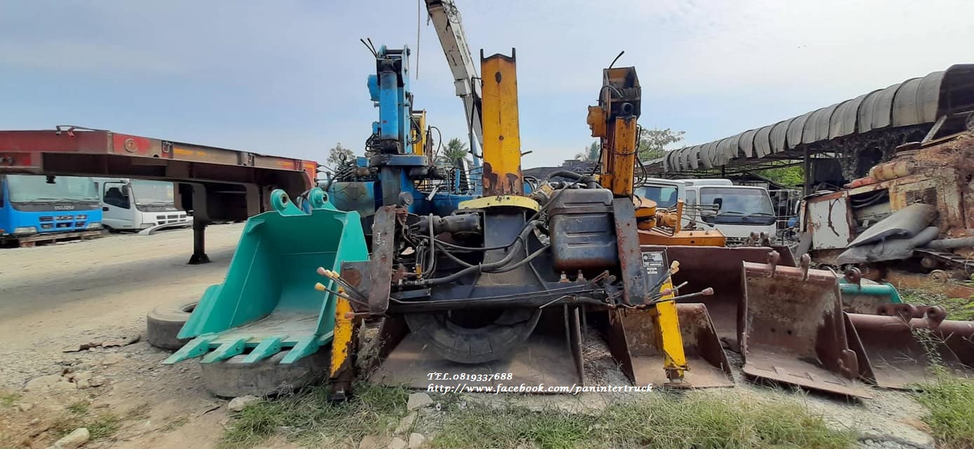 เก่าญี่ปุ่นแท้ๆ ขายตามสภาพ FROM JAPAN เครนติดหลังรถบรรทุก ขนาด 3ตัน* 4ปลอก3ชัก ราคาเพียง 135,000 บาท