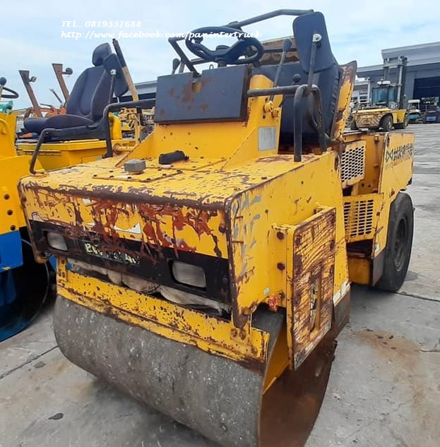 ต๊าชชชชชช!!! สินค้าเก่านอก ขายถูกด่วน BOMAG - BW121AC (เทียบเท่า SAKAI -TW350) ขนาด 3ตัน รถบดหน้าเหล็ก-หลังยาง