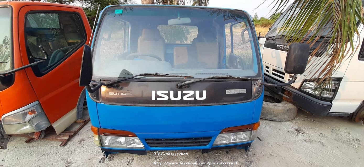 SALE*งานตามหา!! หัวเก๋ง รถบรรทุกไซค์ 4ล้อใหญ่ / 6ล้อเล็ก CABIN ISUZU NKR , NHR : หัวการ์ตูน (สีน้ำเงิน) (รุ่นยกหัวไม่ได้)