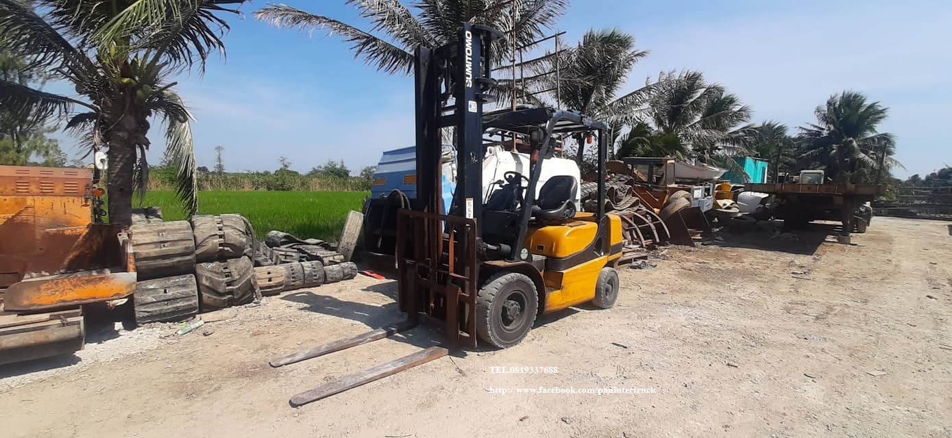 SALE*รถยก ปี2017 ลดกระหน่ำ!! FORK LIFT SUMITOMO (YALE) ขนาด 2.5ตัน