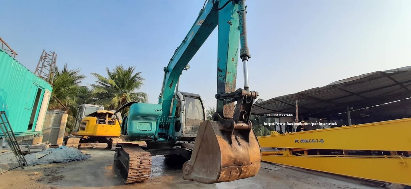 มหกรรมลดล้างสต๊อค KOBELCO SK120-2 มาร์คไฟท์ธรรมดา รถขุด โกเบ/ ไฟฟ้าเต็ม หน้าจอขึ้น