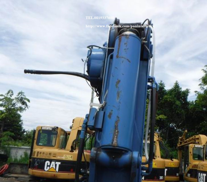เครนติดหลังรถบรรทุกKANGLIM-KS730N ขนาด 3ตัน / 2ปลอก1ชัก มีตะขอ มีปั๊ม สินค้าเก่านอก