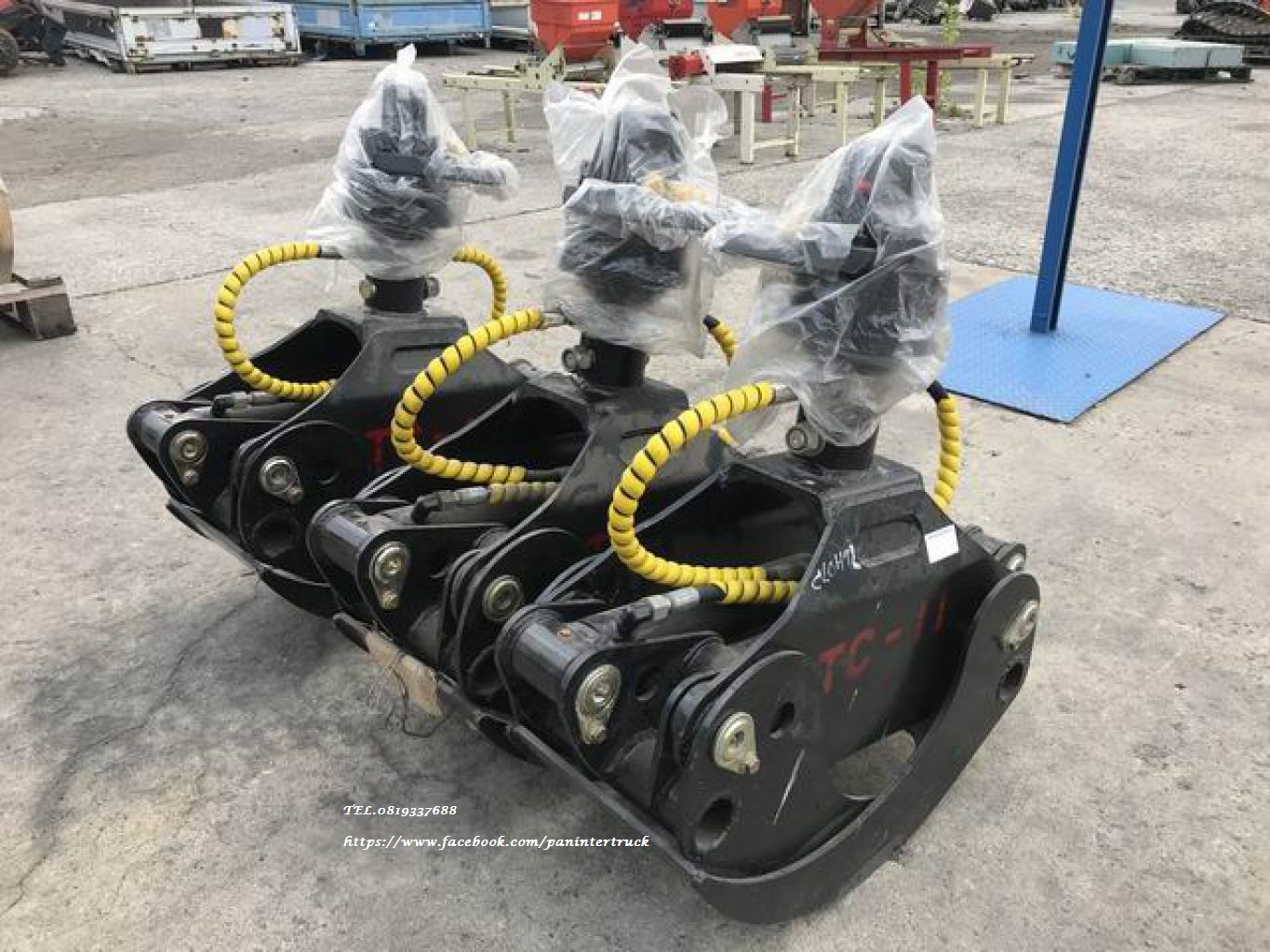 สินค้าใหม่ งานนำเข้า*ตัวคีบปากหนีบแบบหมุนได้ GRAPPLE TC-11