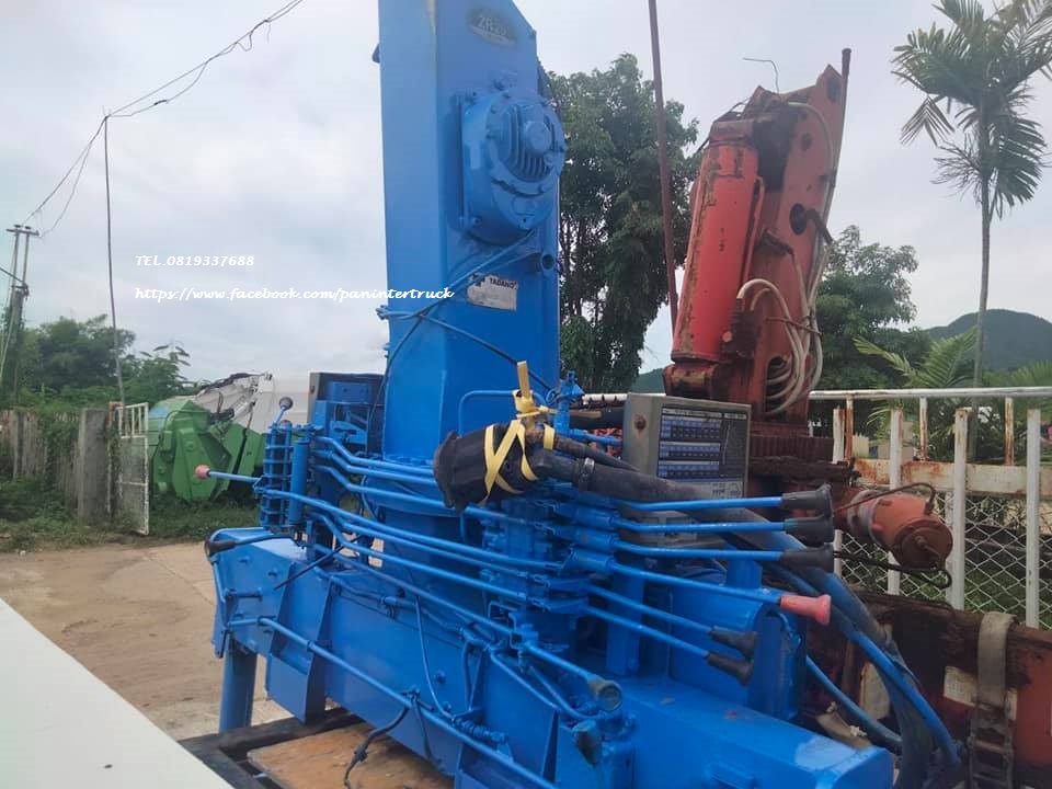 🎉เครนติดหลังรถบรรทุก เก่าญี่ปุ่น  ขนาด 2.5 ตัน* (2ตันครึ่ง) ทาดาโน่ ราคาเพียง 122,000 บาท 💝