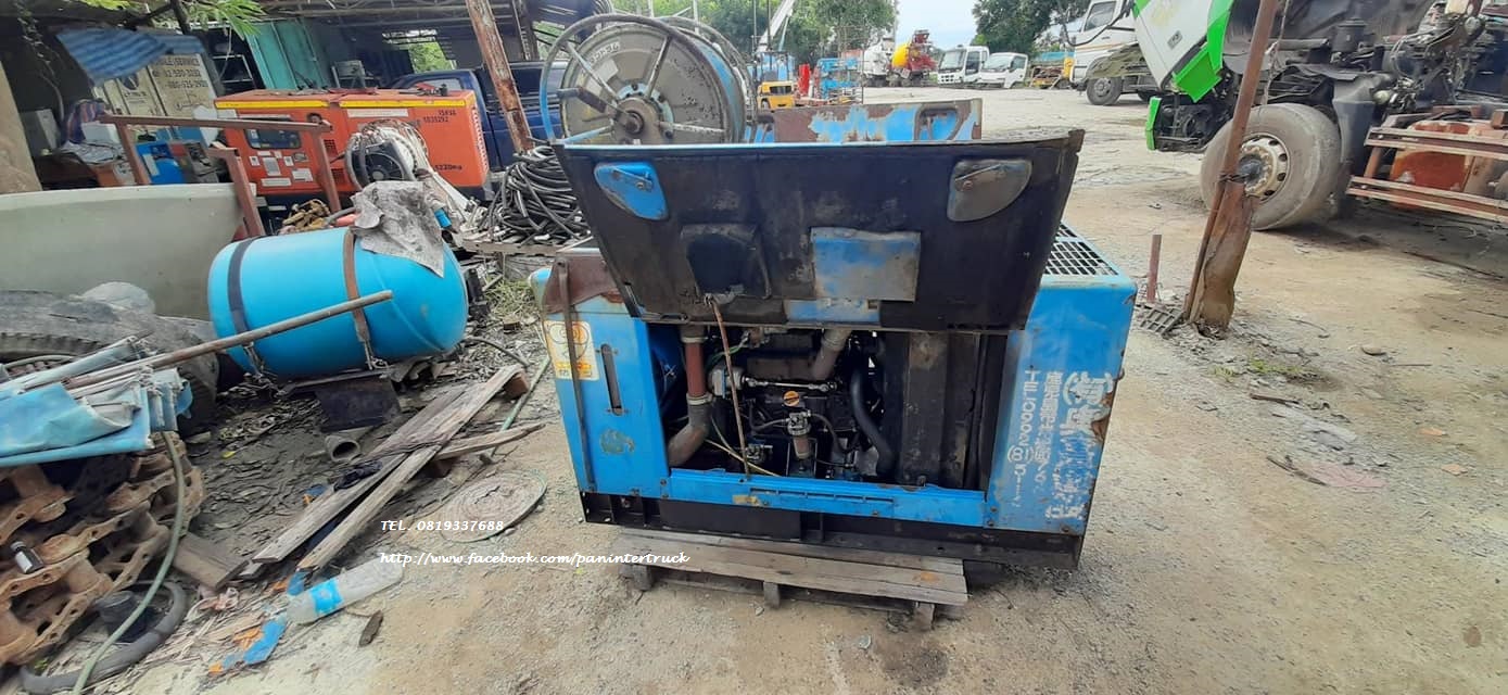สุดปัง🎉FROM JAPAN เครื่องปั๊มลม แบบเครื่องยนต์ เดนโย่ พร้อมชุดสายลม *AIR COMPRESSOR DENYO PDS-70S สุดปัง🎉FROM JAPAN เครื่องปั๊มลม แบบเครื่องยนต์ เดนโย่ พร้อมชุดสายลม *AIR COMPRESSOR DENYO PDS-70S
