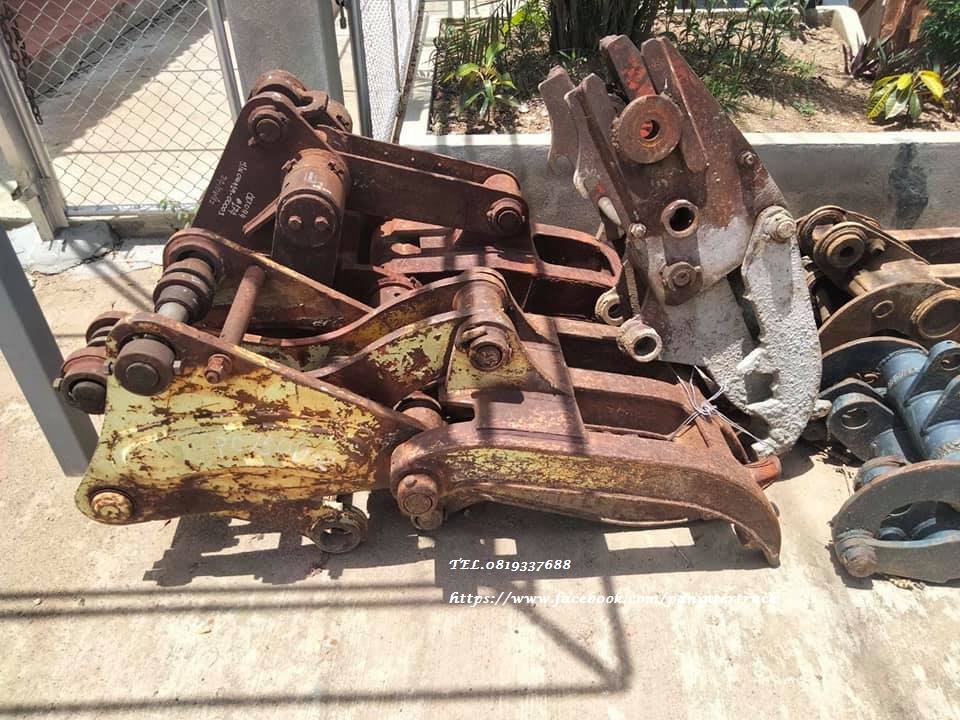 FROM JAPAN ตัวคีบปากหนีบไม้ แบบธรรมดา สำหรับรถขุดไซค์ 60, 65, 70, 75