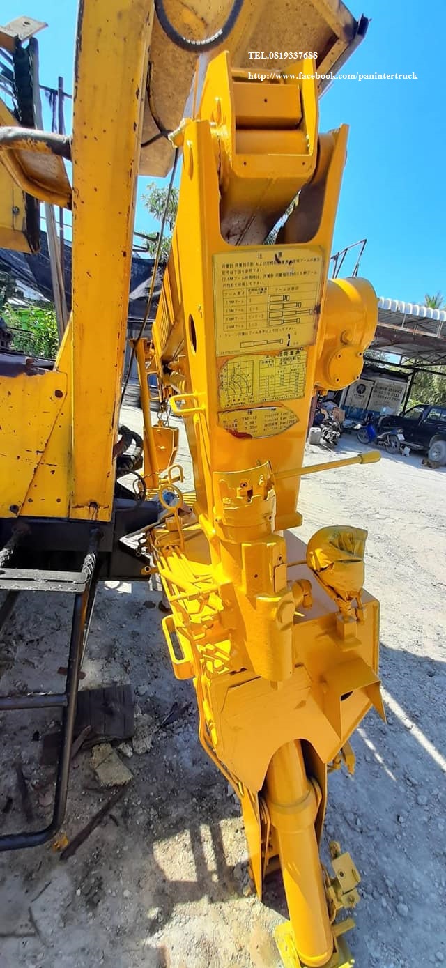  FROM JAPAN !!เครนติดหลังรถบรรทุก(TRUCK MOUNTED CRANE TADANO TM 10) ทาดาโน่ ขนาด 1ตัน /3ปลอก2ชัก มีต