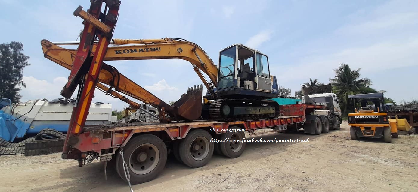 รุ่นพิมพ์นิยม มาแล้วจ้า !!ราคาตัดส่งพ่อค้า!!KOMATSU PC120-5 = ขนาด 12 ตัน 💥 ราคาเพียง 880,000 บาท