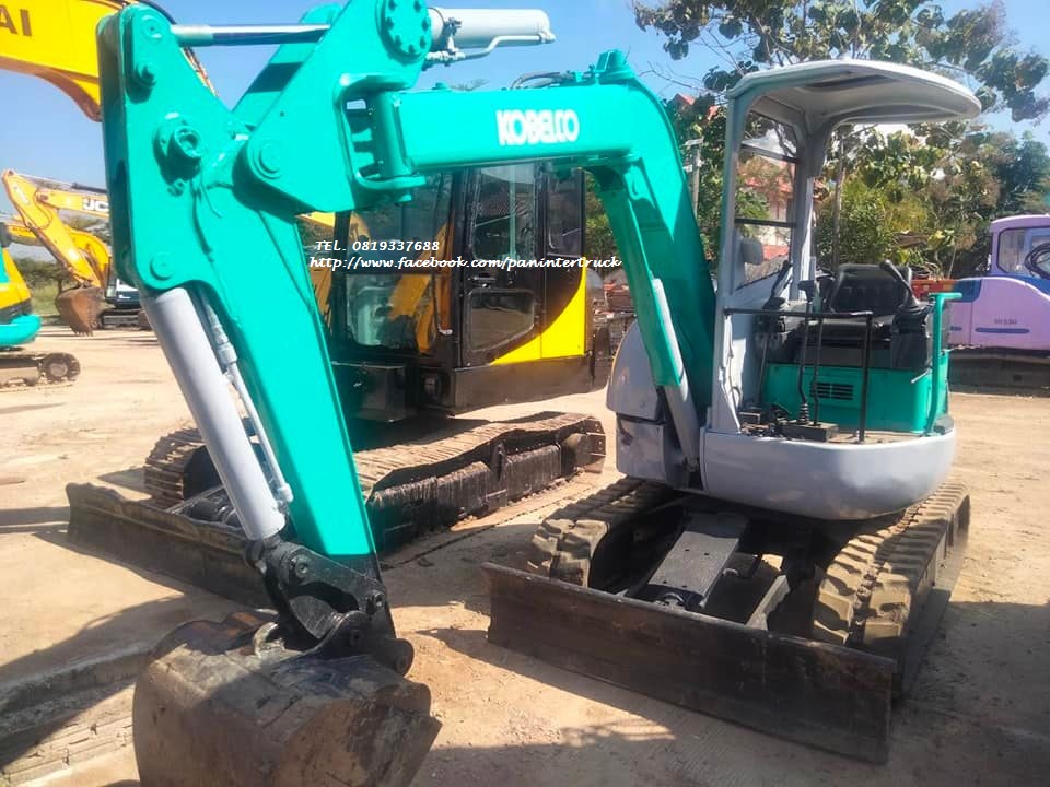 ราคาปังๆ รถขุดเล็ก โกเบ เก่านอก มีอินวอย ราคาเพียง 288,000 บาท KOBELCO SK30UR