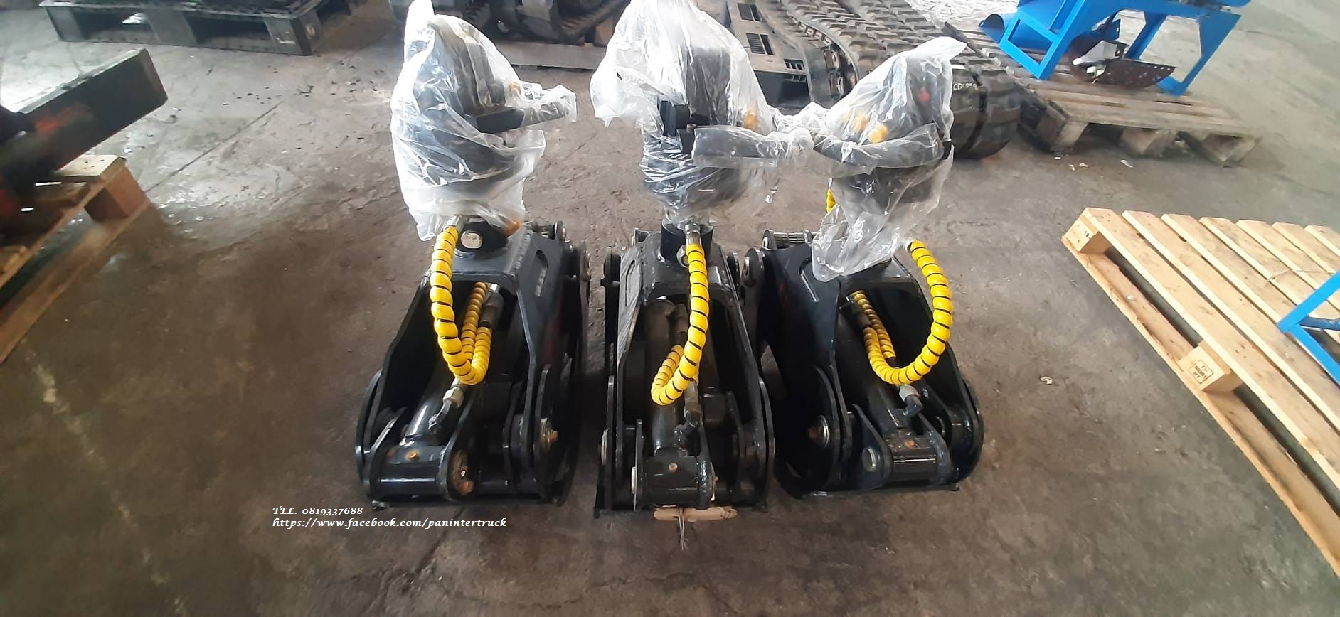 สินค้าใหม่ งานนำเข้า ตัวคีบปากหนีบแบบหมุนได้ GRAPPLE TC11  อุปกรณ์รองรับ สำหรับรถขุดไซค์ 40,45,50,55  รถเครน เครนติดหลังรถบรรทุก