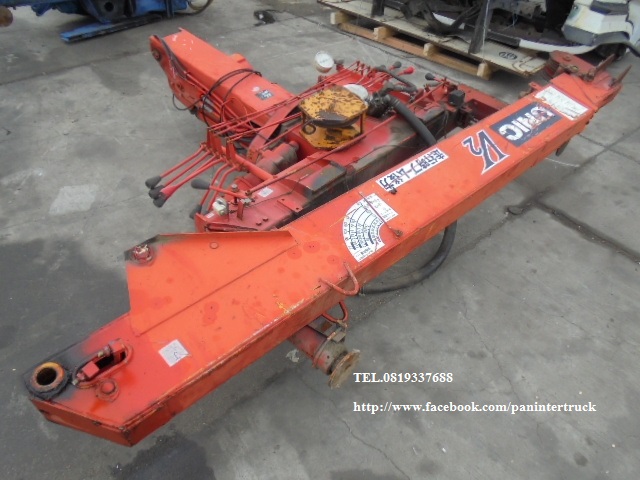 FROM JAPAN !!เครนติดหลังรถบรรทุก (TRUCK MOUNTED CRANE UNIC UR20V ) ยูนิค ขนาด 2ตัน / 4ปลอก3ชัก มีตะข