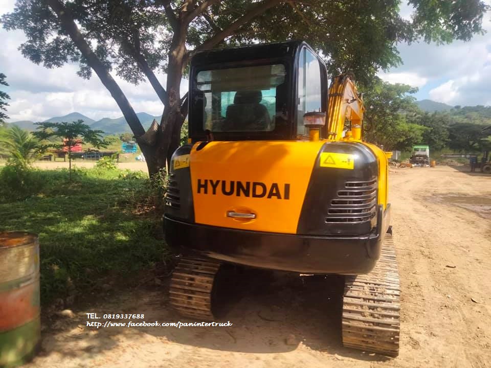 ราคาปังๆ คันสุดท้าย รถขุดเก่านอก มีอินวอย /ปรับสภาพ ขัดล้าง ทำสี  มีตู้/มีเก๋ง/มีประตู ราคาเพียง 355,000 บาท HYUNDAI ฮุนได R60-7