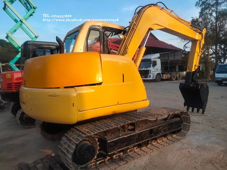 รถเก่านอก /เอกสารแจ้งจำหน่าย อินวอย /ยังไม่เคยใช้ในไทย  จัดให้ 470,000 บาท  รถขุด โคมัสสุ KOMATSU PC60-7