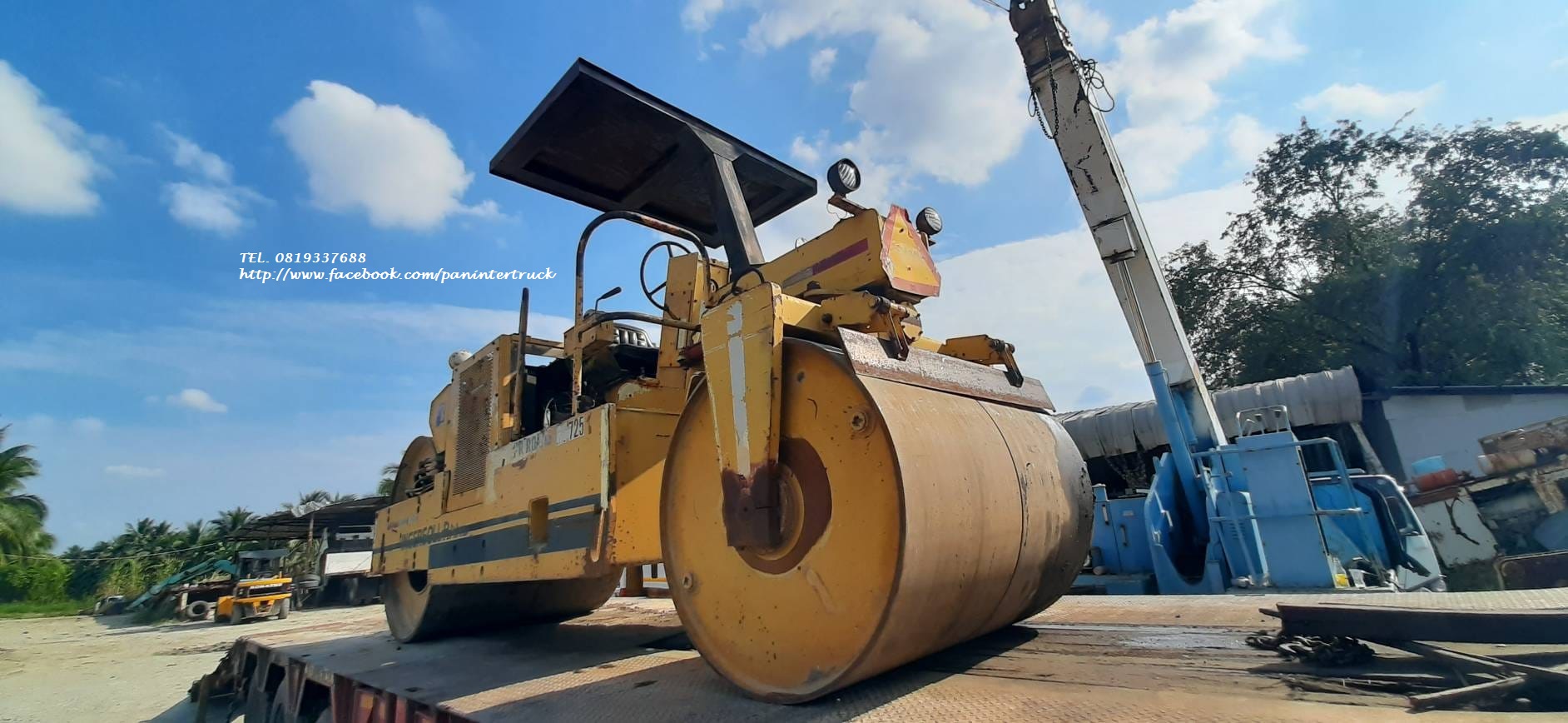 FROM USA รถบดหน้าเหล็ก หลังเหล็ก แบบ 3 ล้อเหล็ก ขนาด 7 ตัน ราคาเพียง 388,000 บาท เท่านั้น ยี่ห้อ INGERSOLL-RAND ST-60