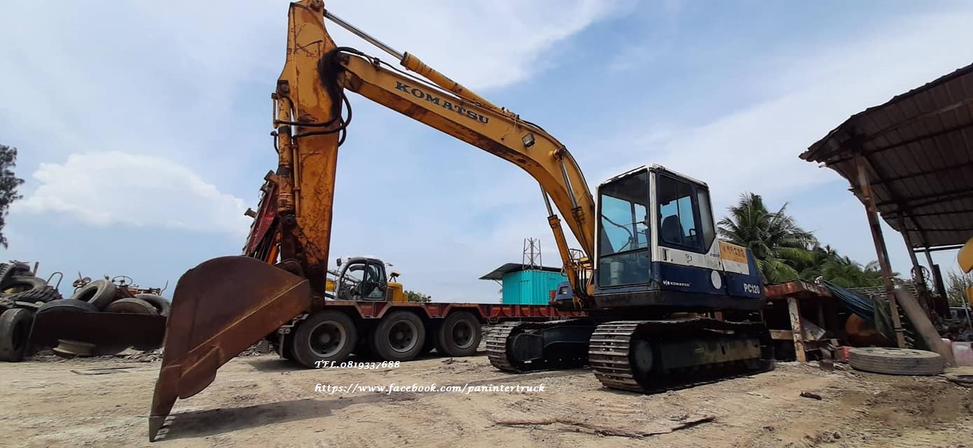 รุ่นพิมพ์นิยม มาแล้วจ้า !!ราคาตัดส่งพ่อค้า!!KOMATSU PC120-5 = ขนาด 12 ตัน 💥 ราคาเพียง 880,000 บาท