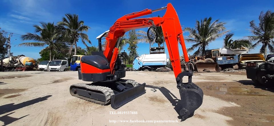 🎊FROM JAPAN HITACHI EX30UR-3 รถขุดเล็ก คอนโทรลน้ำมัน ปั๊มนิ้ว ปรับสภาพ ขัดล้าง ทำสี ให้เรียบร้อย