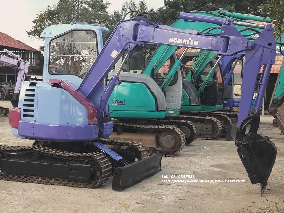 รถขุดเล็ก โคมัสสุ KOMATSU PC38UU-2 = ขนาด 3ตัน ราคาเพียง 255,000 บาท