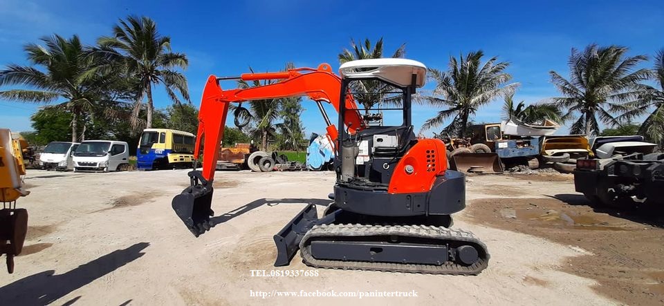 🎊FROM JAPAN HITACHI EX30UR-3 รถขุดเล็ก คอนโทรลน้ำมัน ปั๊มนิ้ว ปรับสภาพ ขัดล้าง ทำสี ให้เรียบร้อย