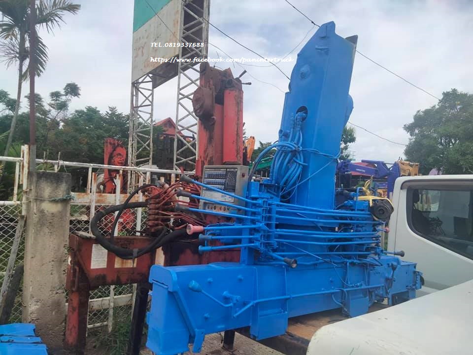 🎉เครนติดหลังรถบรรทุก เก่าญี่ปุ่น  ขนาด 2.5 ตัน* (2ตันครึ่ง) ทาดาโน่ ราคาเพียง 122,000 บาท 💝