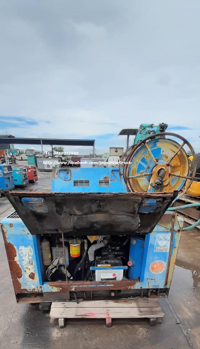 สุดปัง🎉FROM JAPAN เครื่องปั๊มลม แบบเครื่องยนต์ เดนโย่ พร้อมชุดสายลม *AIR COMPRESSOR DENYO PDS-70S สุดปัง🎉FROM JAPAN เครื่องปั๊มลม แบบเครื่องยนต์ เดนโย่ พร้อมชุดสายลม *AIR COMPRESSOR DENYO PDS-70S