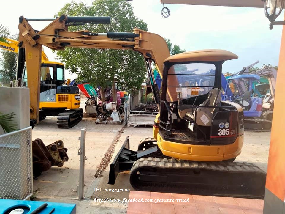 SALE FROM JAPAN รถขุด MINI. EXCAVATOR CATERPILLAR -แคท305SR เอกสารแจ้งจำหน่าย SALE FROM JAPAN รถขุด MINI. EXCAVATOR CATERPILLAR -แคท305SR เอกสารแจ้งจำหน่าย