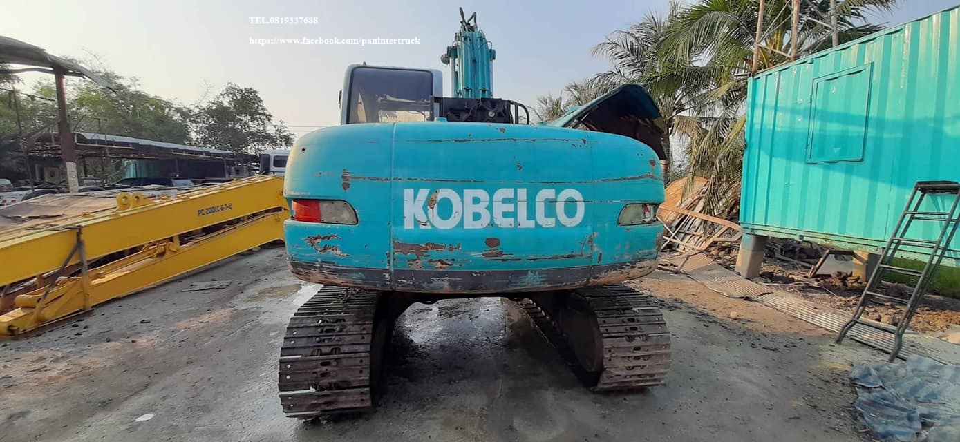 มหกรรมลดล้างสต๊อค KOBELCO SK120-2 มาร์คไฟท์ธรรมดา รถขุด โกเบ/ ไฟฟ้าเต็ม หน้าจอขึ้น