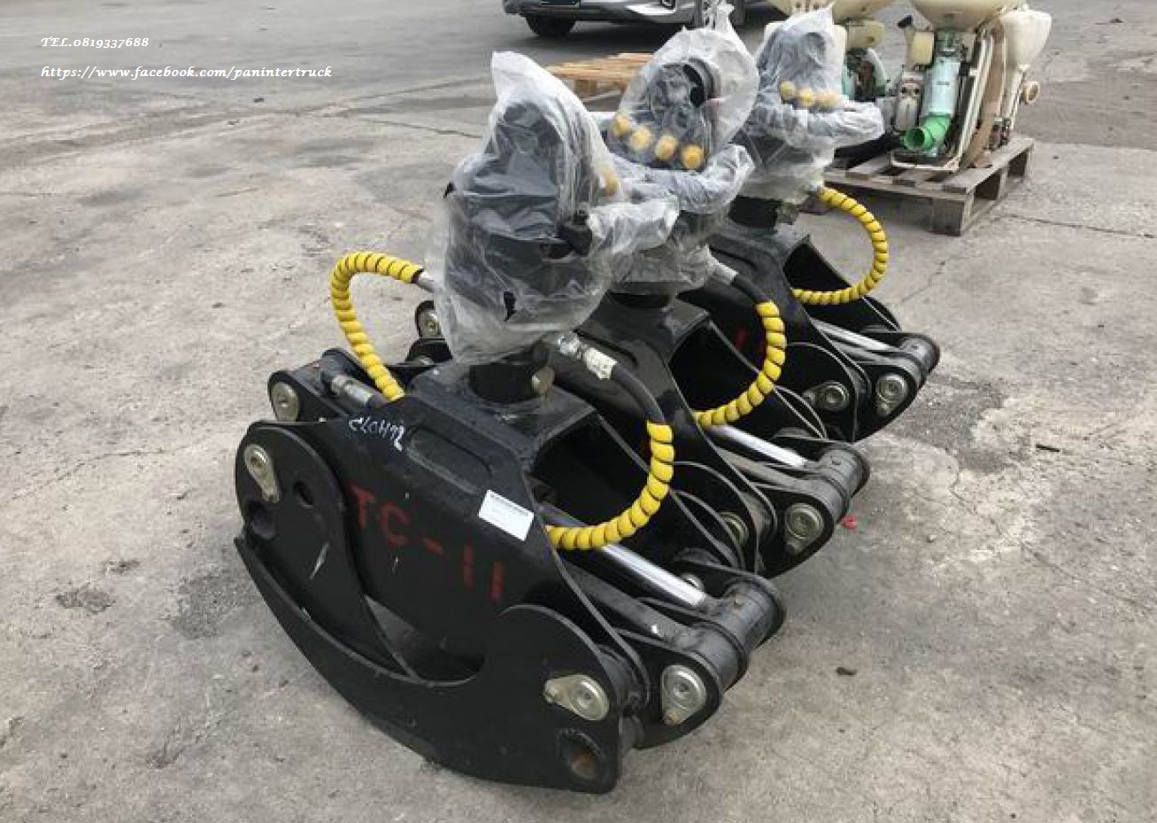 สินค้าใหม่ งานนำเข้า*ตัวคีบปากหนีบแบบหมุนได้ GRAPPLE TC-11