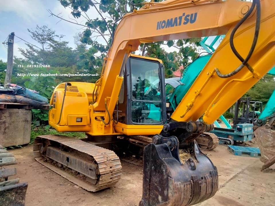รถนอก /เอกสารแจ้งจำหน่าย /ไม่เคยใช้ในไทย จัดให้ 555,000 บาท รถขุดโคมัสสุ KOMATSU PC60-7 ขนาด 6ตัน รุ่น7